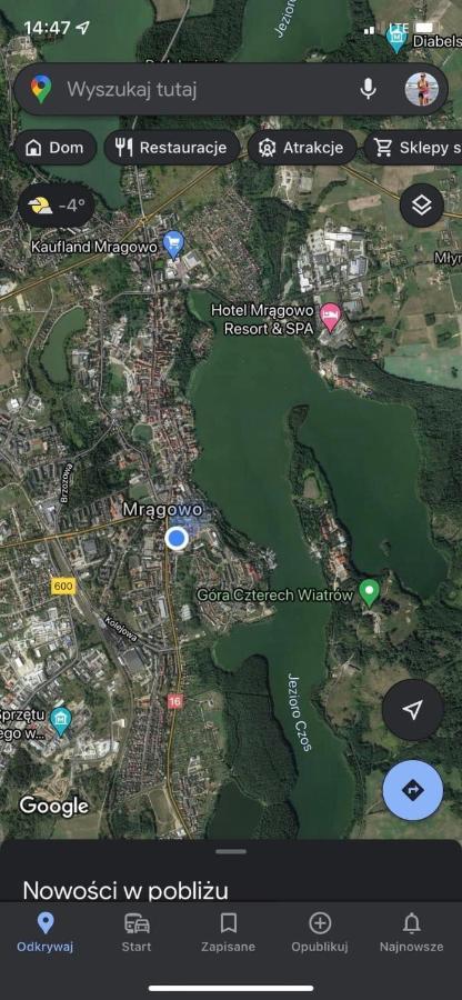 Apartament Czos Mragowo Luaran gambar