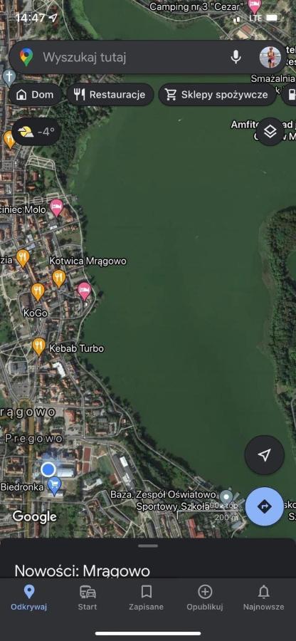 Apartament Czos Mragowo Luaran gambar